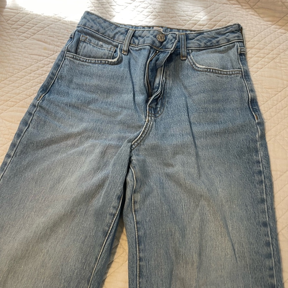 High rise jeans